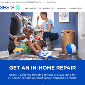 Appliance need fixing? We're here to help