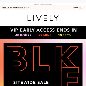 EARLY ACCESS: 20% OFF Black Friday Sale 🎉