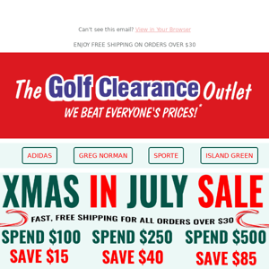 🎅 SAVE UP TO $85 SITEWIDE! BIG SAVINGS ON GOLF CLOTHING 😎