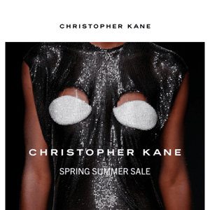 You’ve been invited to Christopher Kane Private Sale