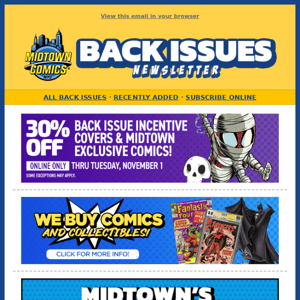 Back Issues This Week: Daredevil, Detective Comics, Amazing Spider-Man, Captain Atom and much more!