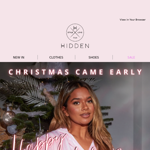 Holiday PJs @ HIDDEN Prices
