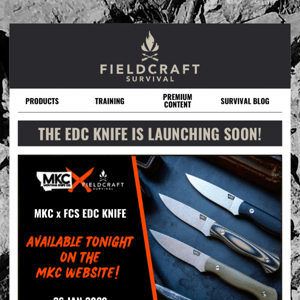 🔥EDC Knives Launching Soon!