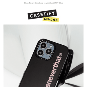 thisisneverthat x CASETiFY Is Back