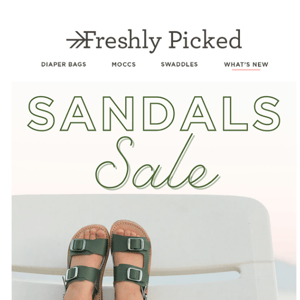Last day to save - 25% off sandals ☀️