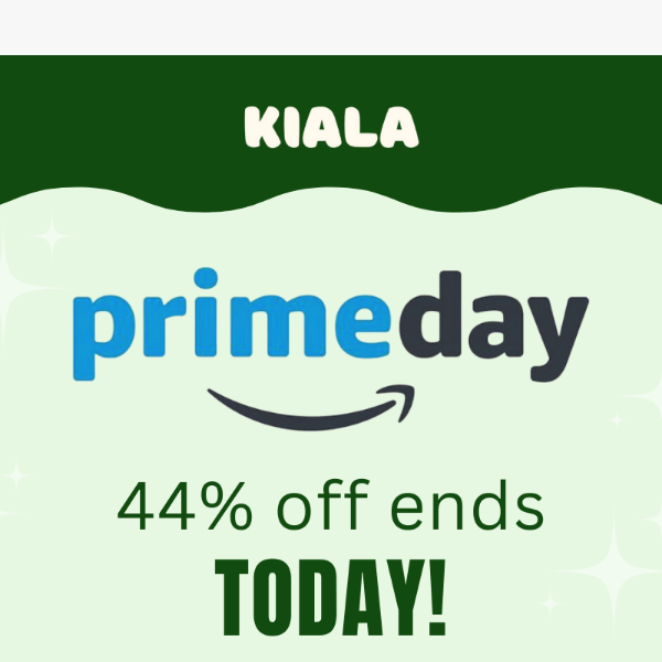 LAST CHANCE: Prime Day Deal Ends SOON 🧡