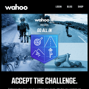 Jumpstart 2024 with the Wahoo X Challenge!