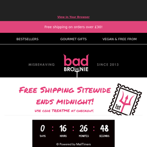 FREE Shipping On Us. Today Only 🙌