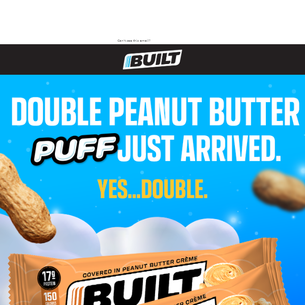 NEW Double Peanut Butter Puffs!
