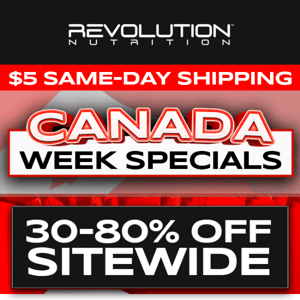 55% Off Bulk Protein! Canada Weekend Deal!