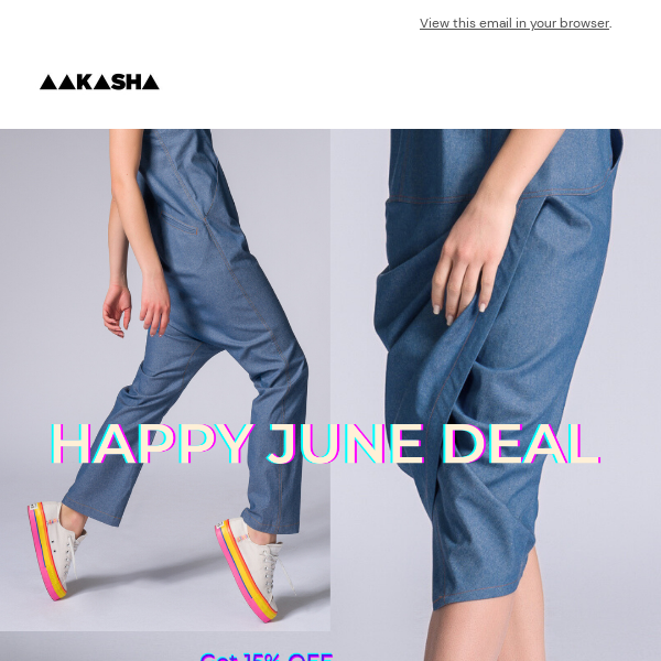 Happy June! Get our New Discount Codes💙