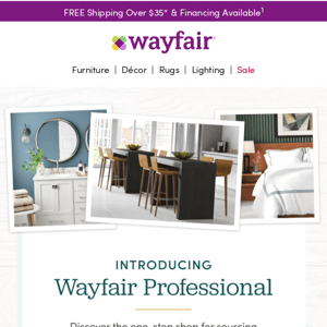 You’re invited! | Wayfair Professional