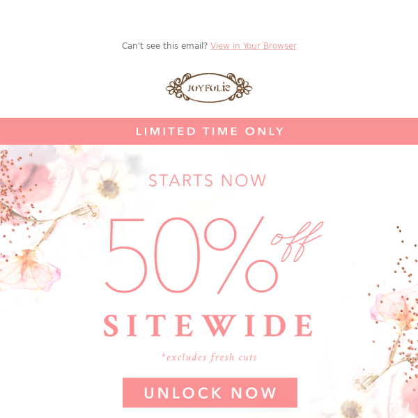 Joyfolie - Latest Emails, Sales & Deals