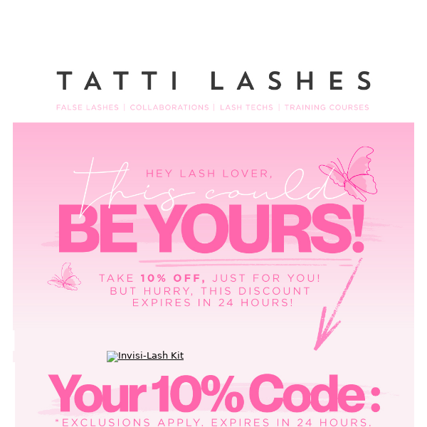 We Made You A Discount Code Babe 💸