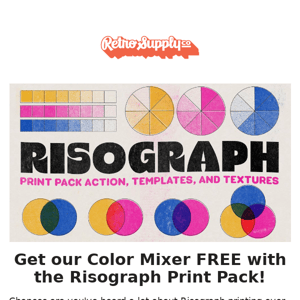 [LIMITED TIME OFFER] Free Risograph Color Mixer