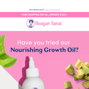 Nourishing Growth Oil: Stronger, Healthier Hair