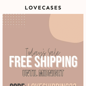 Did Someone Say Free Shipping? 🤑