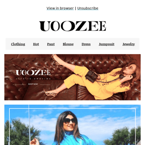 Find your dresses in UOOZEE🌟🌟