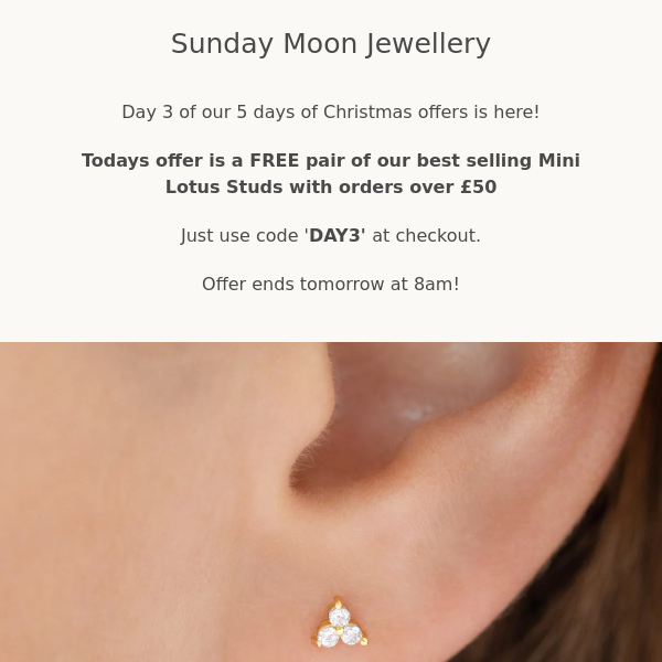Day 3 of our 5 days of Christmas offers!