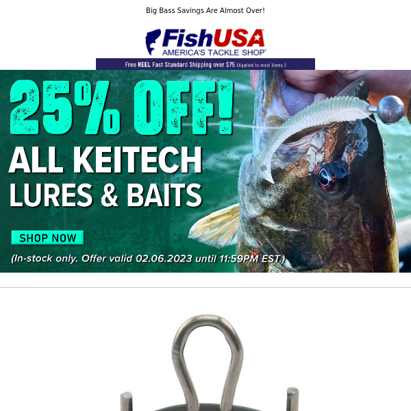 This Keitech Sale Is Ending Soon!