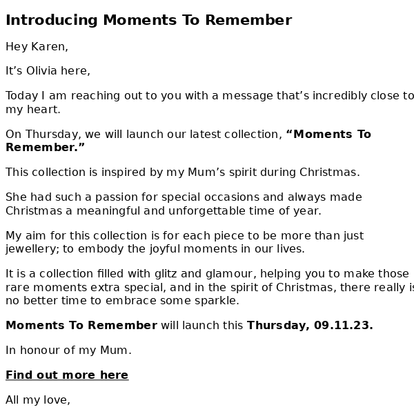 Introducing Moments To Remember ❤️