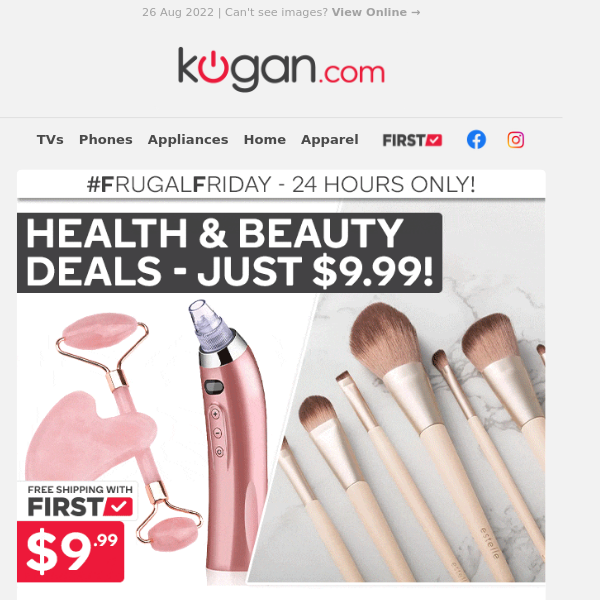 #FF: 10 X 24HR Deals | $9.99 Beauty Essentials & More!