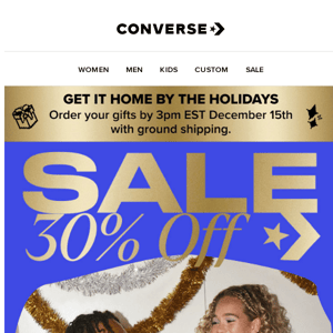 Converse Promo Code: 30% Off - December 2023