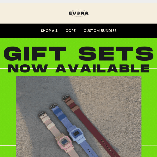 Gift Sets: Now Available - HOLIDAY Savings