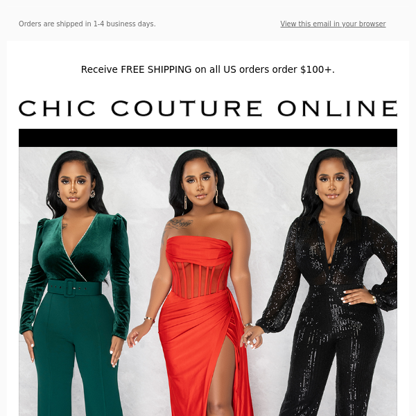 Dress To The Nines 😍 - Chic Couture Online