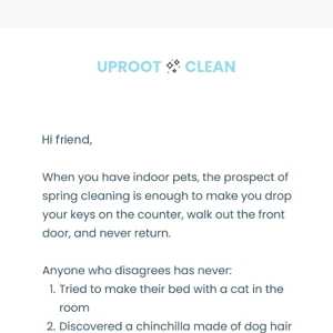 Spring Cleaning with Pets