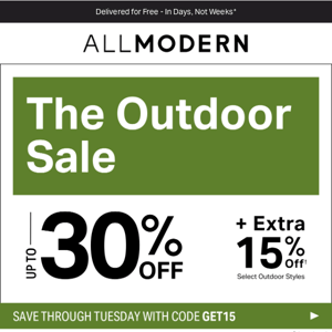 🟢N SALE N🟢W → the best of modern outdoor