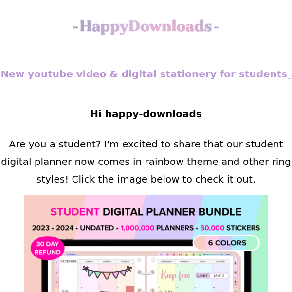 Student tips you NEED✏️ digital note taking & new rainbow planners!🌈