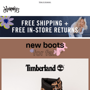 *NEW* from Timberland