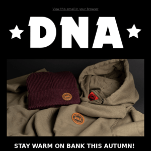 STAY WARM ON BANK THIS AUTUMN!