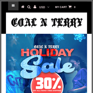 30% OFF Holiday Sale🔥