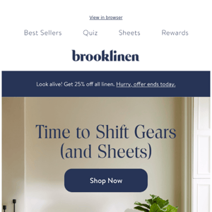 Brooklinen, did you see these??