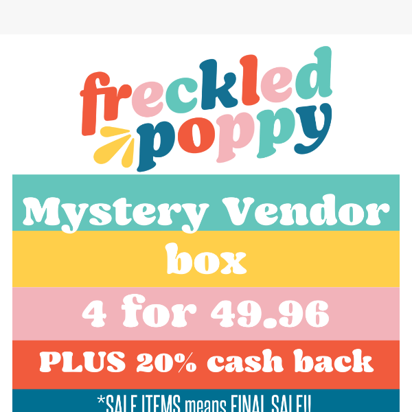 See larger Mystery 4 for 49.96$ Get 20% CASH BACK TOO!
