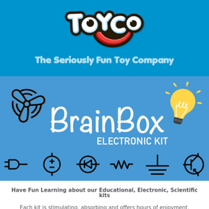 BrainBox | Educational, Electronic, Scientific Kits