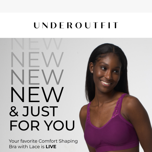𝗝𝘂𝘀𝘁 𝗗𝗿𝗼𝗽𝗽𝗲𝗱: New LACE Bra in a NEW color - Underoutfit