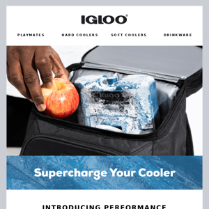 NEW Performance Ice🧊🥶: Supercharge your cooler.