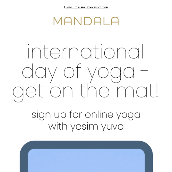 International Day of Yoga: JOIN us!