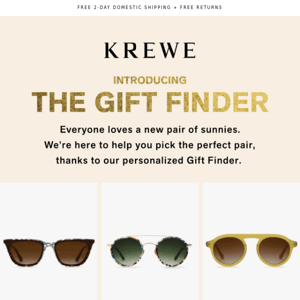 INTRODUCING: THE GIFT FINDER