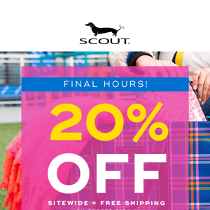 🚨20% Off SCOUT Bags🚨