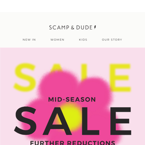 Mid-Season Sale: Further reductions ⚡