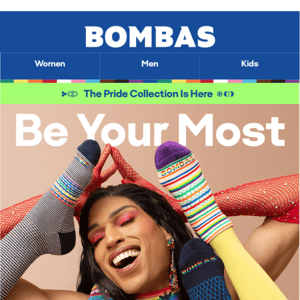 It’s Here: The New Bombas Pride Collection