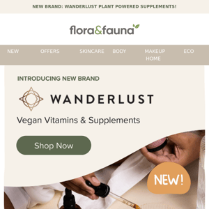 NEW Brand Alert: Wanderlust Supplements ✨