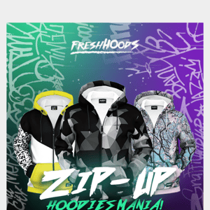 ZipUp Hoodies - 50% off + lots of hot styles to check out🔥