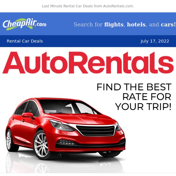 Car Rental Deals from $6+ per-day - Cheap Air