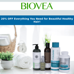 Unlock 20% Savings on All Essentials for Vibrant Hair!