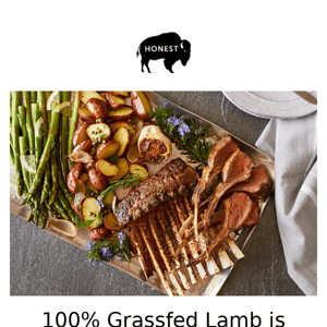 100% Grassfed Lamb is Back!